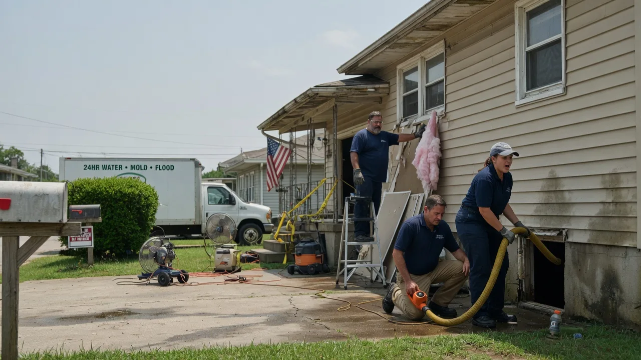 Water Damage Repair in Stevensville, PA near me